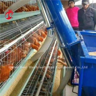 Van de de Laaggrill van het gevogeltelandbouwbedrijf de Kooi Automatische Kip het Voeden Kar 220V Ada