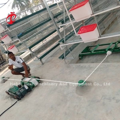 Volledig van de de Mestverwijdering van de Reeks Automatisch Schraper het MateriaalKoolstofstaal voor de Ster van het Kippenhuis
