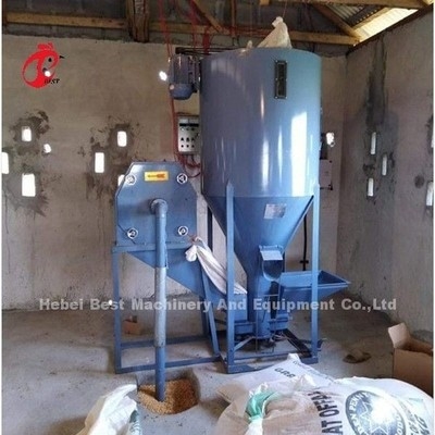 380V de volledige Automatische Machine van de Voermolen met Mixer en Molen de Ster van For Chicken Feed
