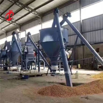 De Molenmachine van het hamervoer met Maalmachine en Mixer voor Gevogelte Dierlijk Landbouwbedrijf 220V 6KW Ada