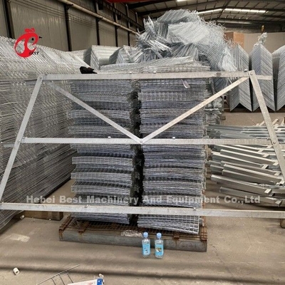 A- of H-type broiler kippenkooi voor pluimveehouderij Doris