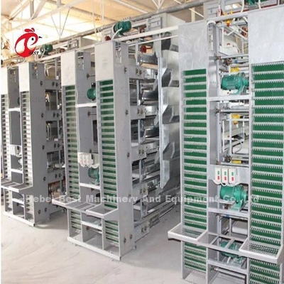 Moderne ontwerp batterijlaag kooi type H pluimveehouderij kooi ISO14001 Emily