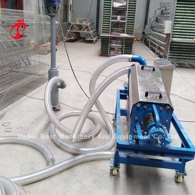 Gerecycleerde van de de Mestverwerking van 380V 8kw het Systeemschraper voor de Iris van het Gevogeltelandbouwbedrijf