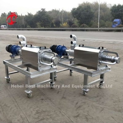 2ton het Systeem ISO, de Machine van de mestverwerking van de Kippenmest om Mest Adela Schoon te maken
