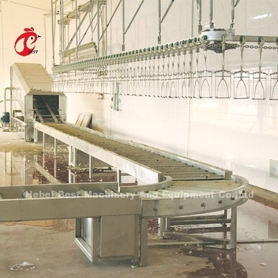 220V het Systeem 4kw, Ss 304 het Materiaal Doris van de grillverwerking van de Kippenslachting