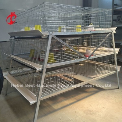 ISO-Batterijtype het Fokkenkooi, de kooi van de 3 rijkip voor de Iris van het Gevogeltelandbouwbedrijf