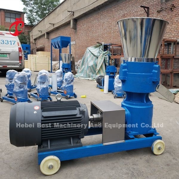 80kg/H aan 1.5t/H-de Elektriciteit van de de Korrelmachine van het Gevogeltevoer of Diesel Iris